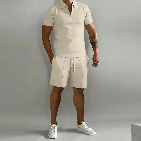 THERON | POLO AND SHORTS SET BAKER MODE