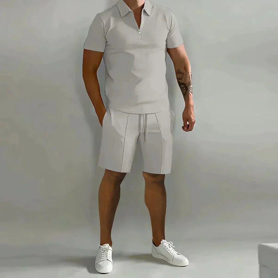 THERON | POLO AND SHORTS SET BAKER MODE