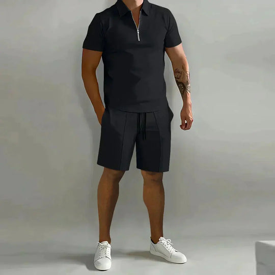 THERON | POLO AND SHORTS SET BAKER MODE