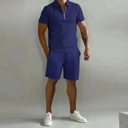 THERON | POLO AND SHORTS SET BAKER MODE